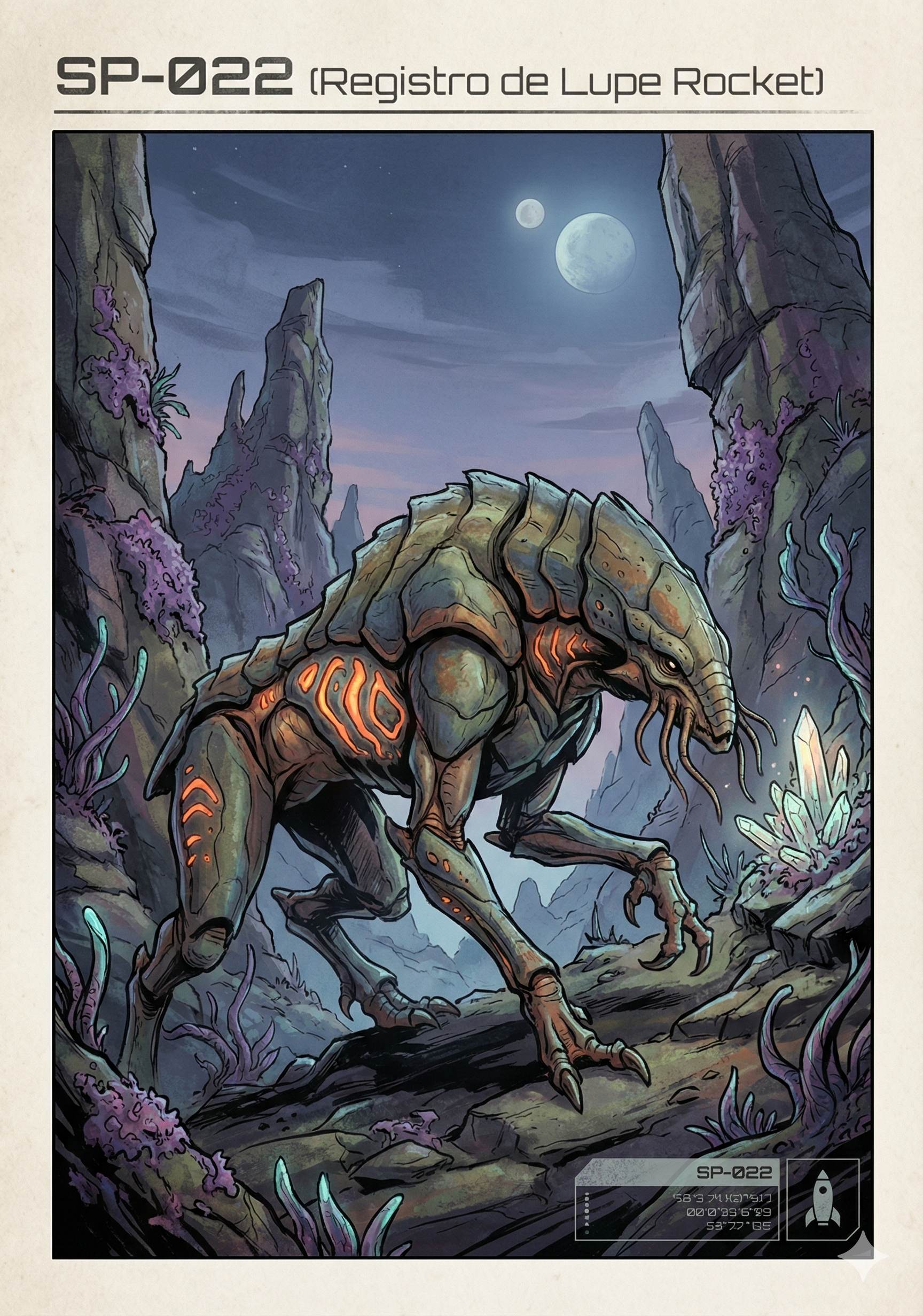 SP-022 Trincher - Criatura espacial